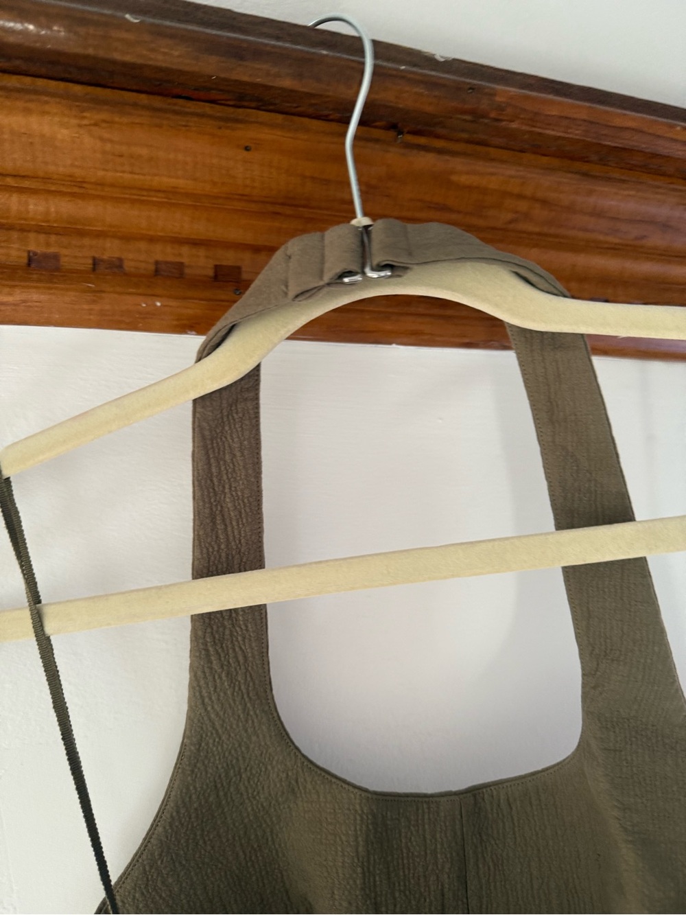 & Other Stories Taupe Halter Midi Dress - Picture 4 of 10